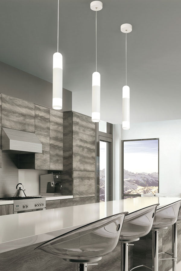 Lampadario da cucina moderno led 3000k in metallo sospensione – Luminar