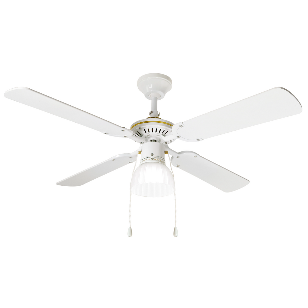 Ventilatore da soffitto contemporaneo attacco lampadina e27 pale in legno