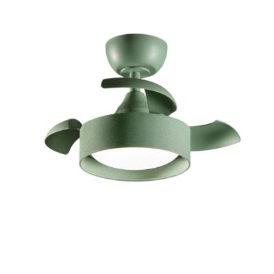 Ventilatore da soffitto in metallo altezza regolabile luce led dimmerabile