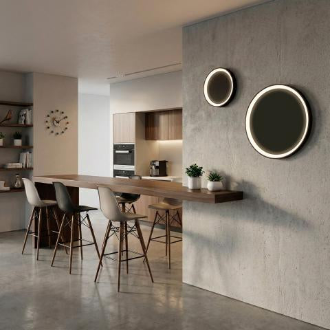 Plafoniera moderna led rotonda da soffitto