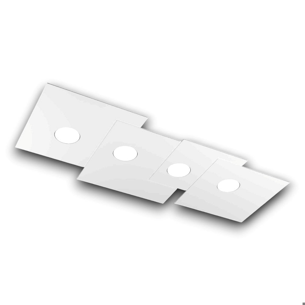 Top light plafoniera rettangolare Plate 1129 PL4R