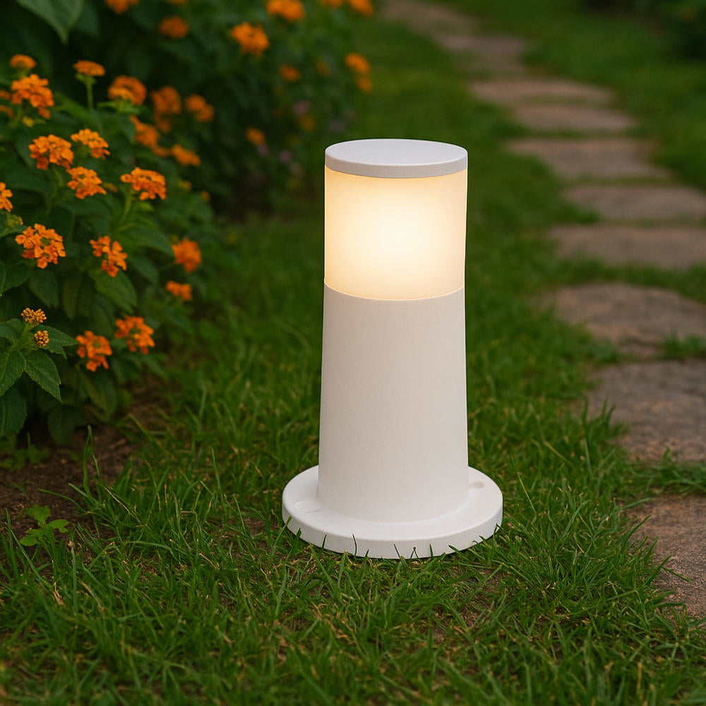 Paletto da esterno giardino moderno altezza 40cm