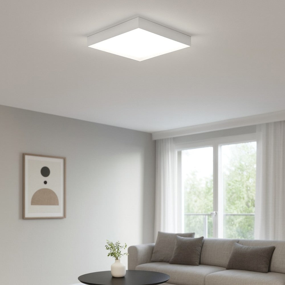 Linea Light Tara UPS Plafoniera quadrata led in alluminio