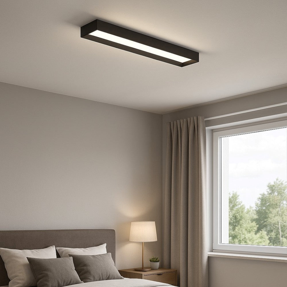 Linea Light Tara Plafoniera rettangolare moderna led 3000k