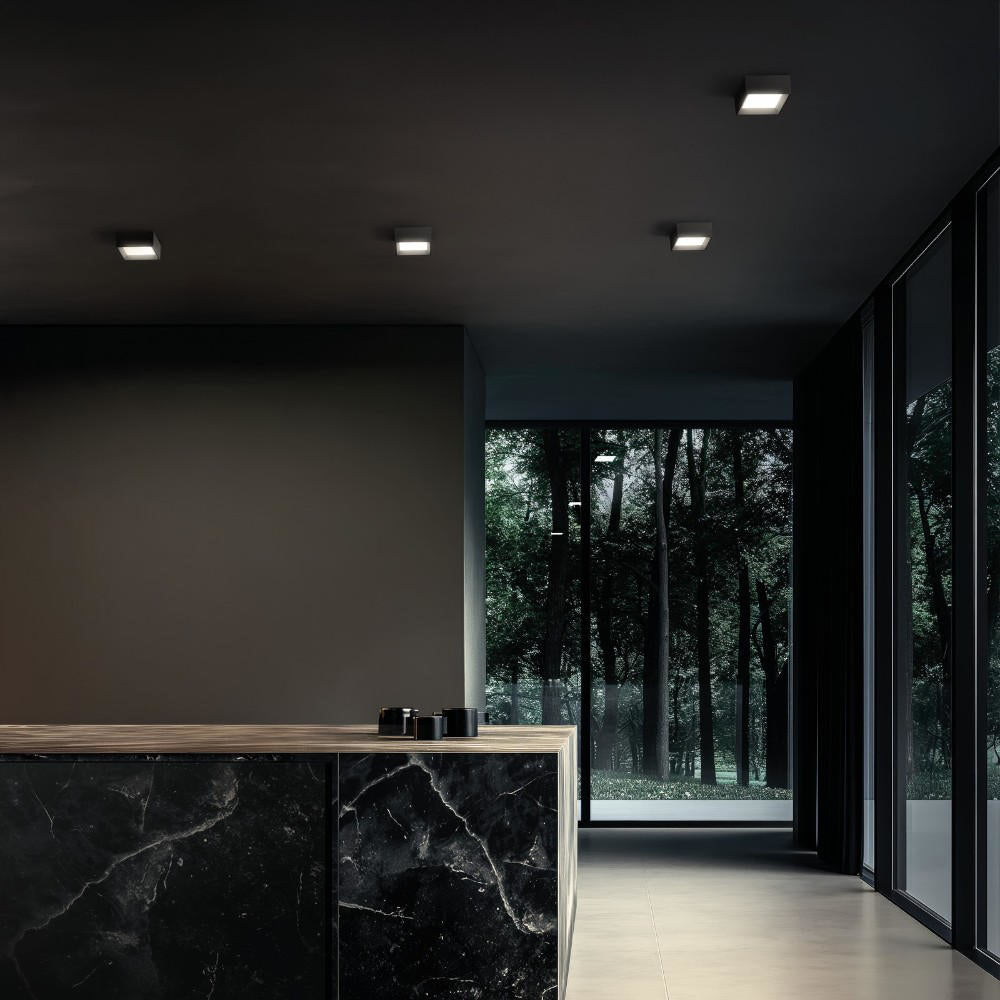 Linea Light Tara Mini Plafoniera quadrata led 3000k