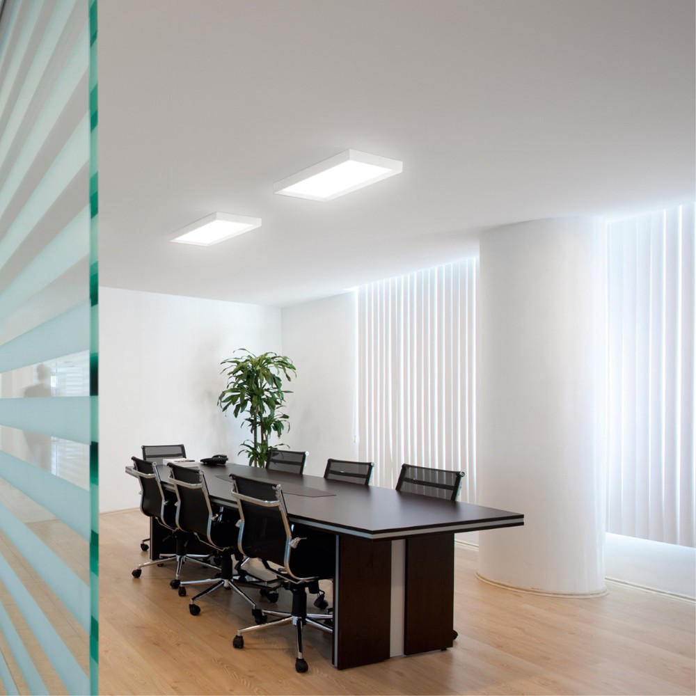 Linea Light Tara Plafoniera rettangolare moderna led 3000k