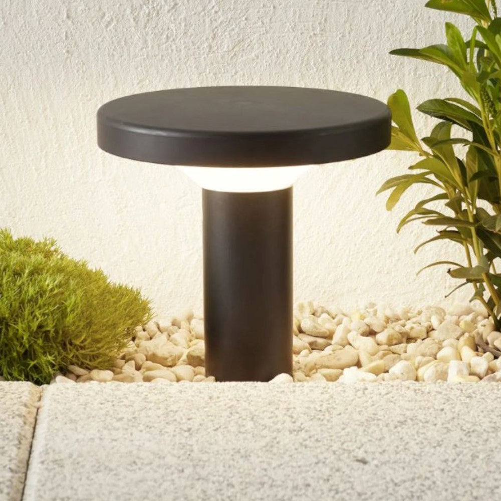 Linea light Bond Lampione da giardino nero con led 3000k ip65