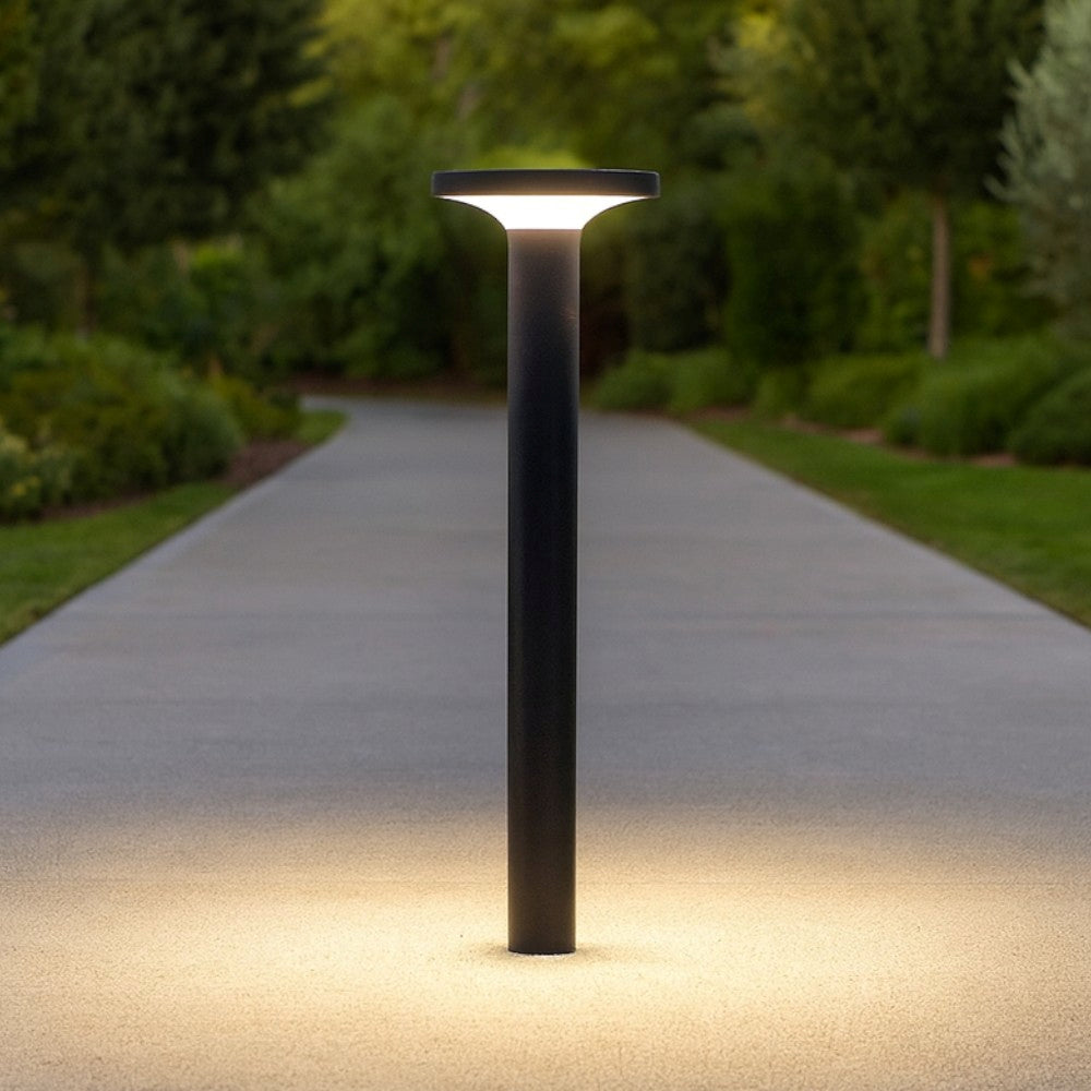 Linea light Bond Lampione da giardino nero con led 3000k ip65