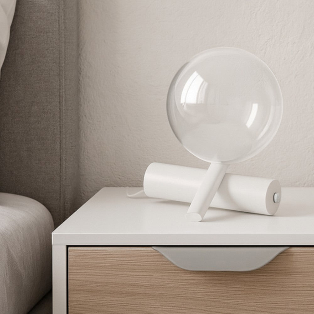 Linea Light Rossini Lampada da tavolo in alluminio con led