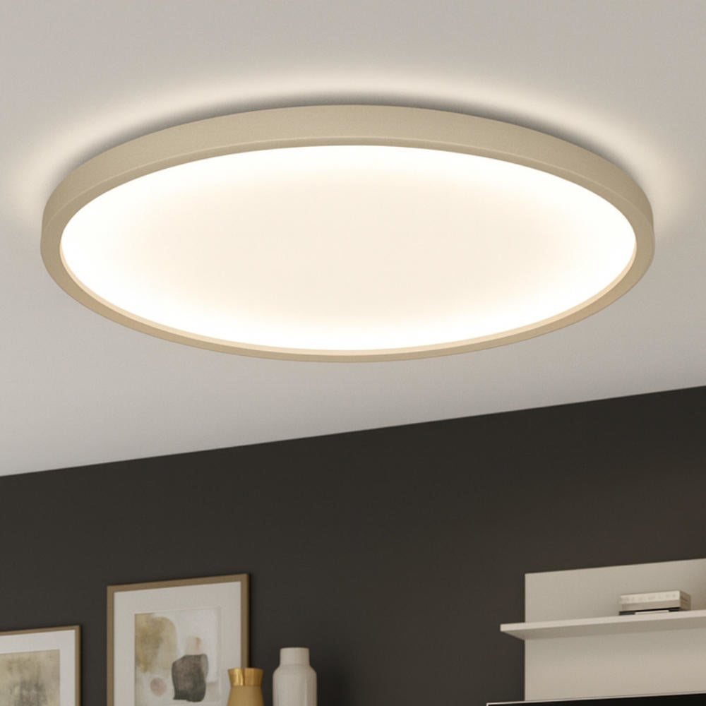 Plafoniera moderna rotonda led biemissione cct 3000K/3500K/4000K