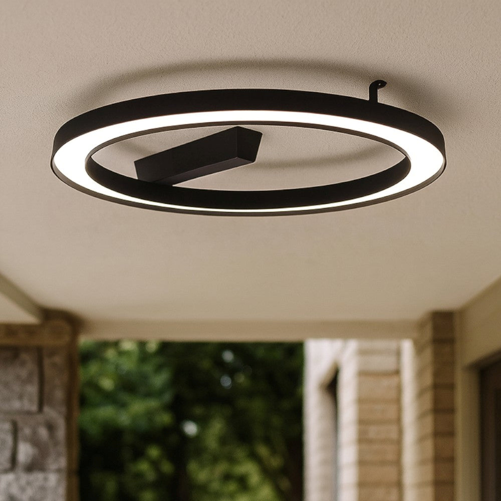 Linea Light Lira Plafoniera da esterno moderna led 3000k