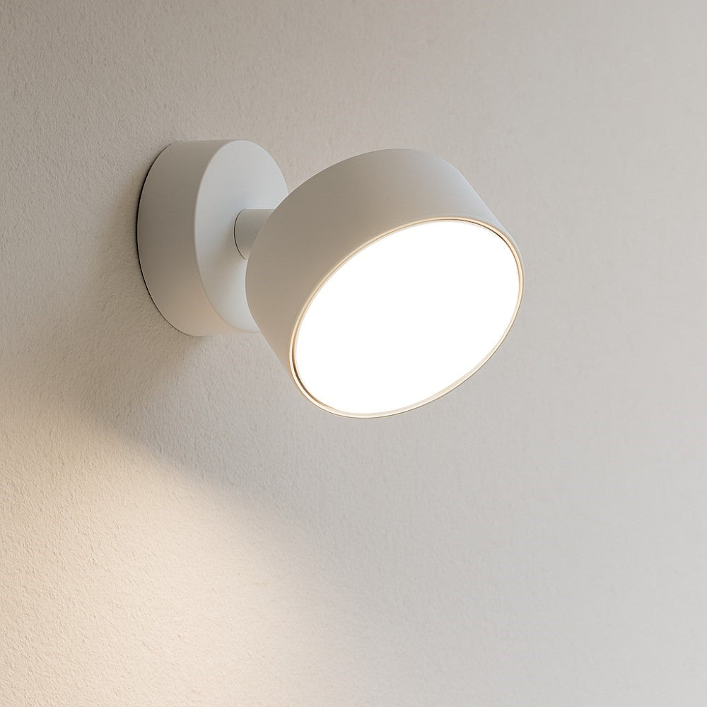 Applique con spot orientabile moderna in metallo GX53