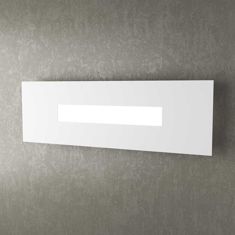 Applique led nero bianco grigio o sabbia da parete rettangolare