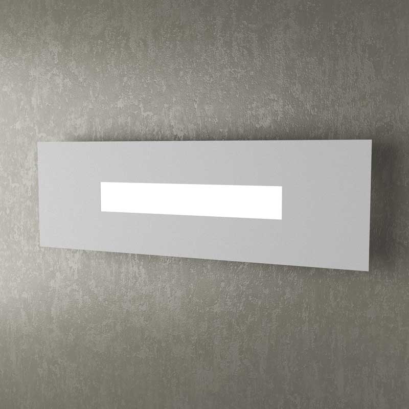 Applique led nero bianco grigio o sabbia da parete rettangolare