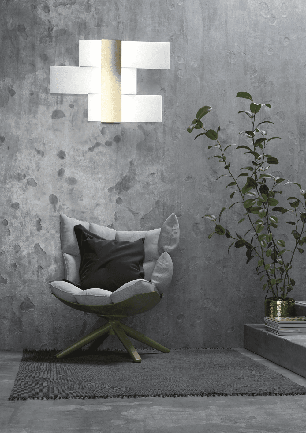 Plafoniera led cct 3000K/4000K moderna