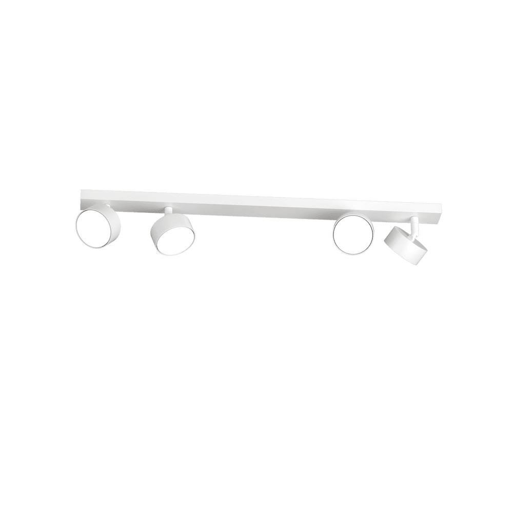 Plafoniera moderna con faretti orientabili GX53