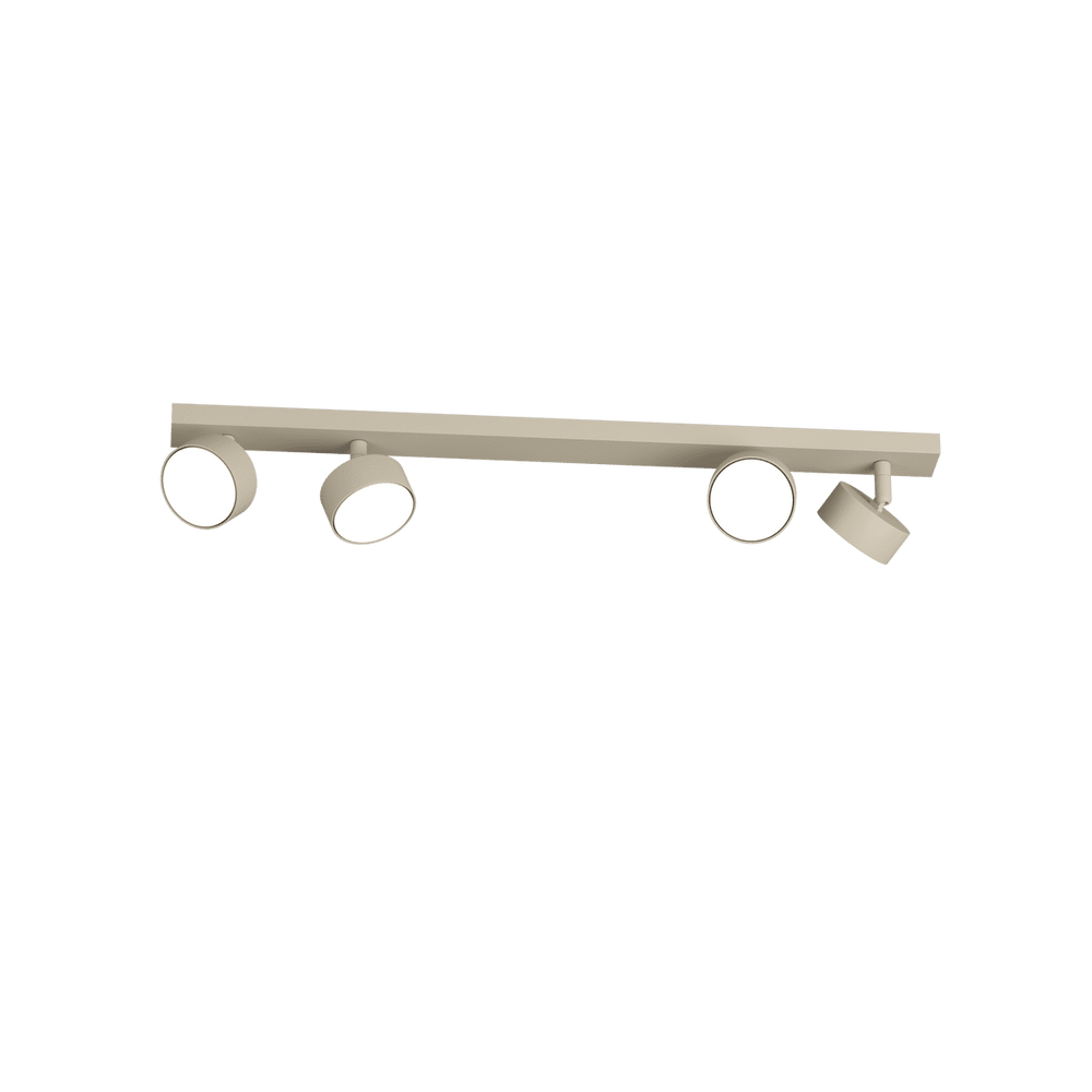 Plafoniera moderna con faretti orientabili GX53