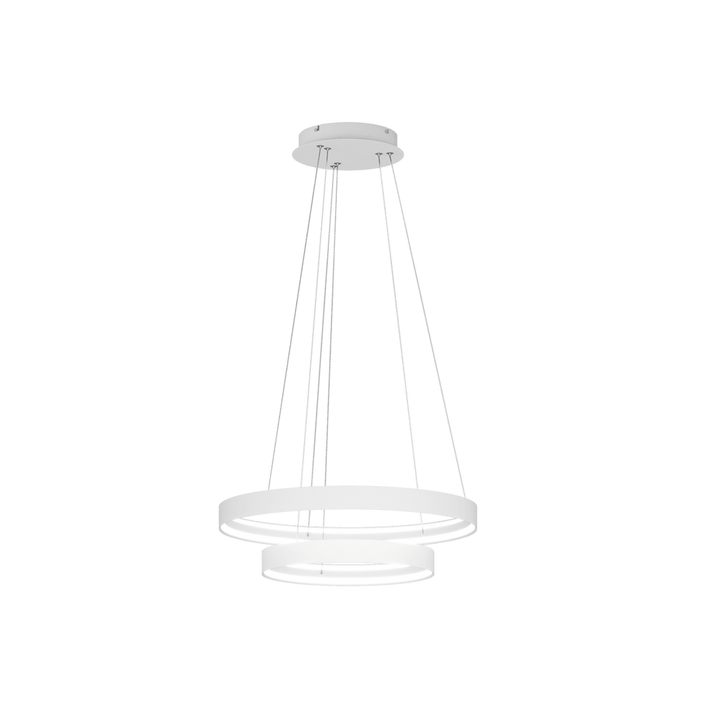 Sospensione moderna doppio anello led 70W 3000K/4000K/6000K