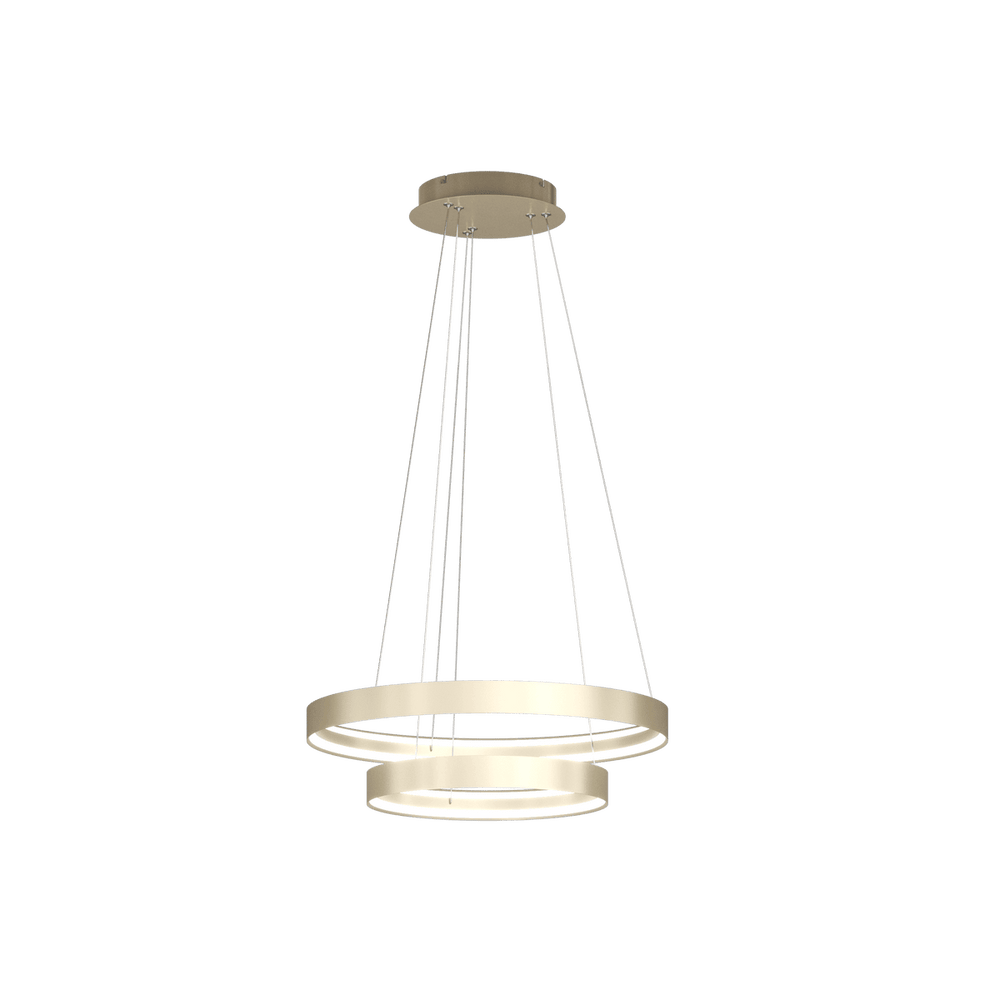 Sospensione moderna doppio anello led 70W 3000K/4000K/6000K