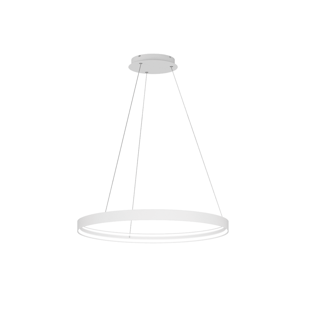 Sospensione moderna in alluminio anello led 3000K/4000K/6000K