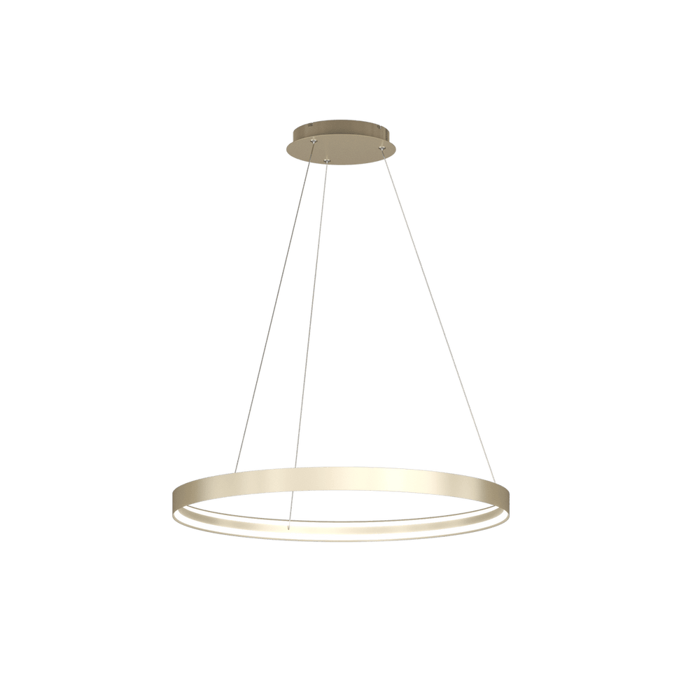 Sospensione moderna in alluminio anello led 3000K/4000K/6000K