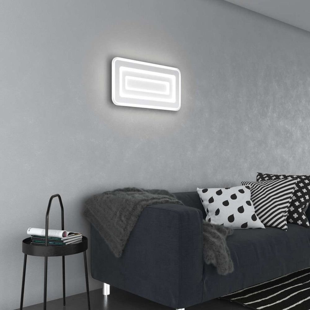 Plafoniera moderna rettangolare led cct 3000K-3500K-4000K