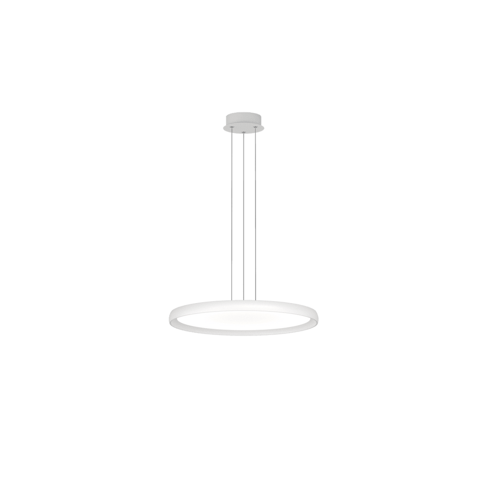 Sospensione per tavolo da cucina moderna rotonda led 25W cct 3000K/3500K/4000K
