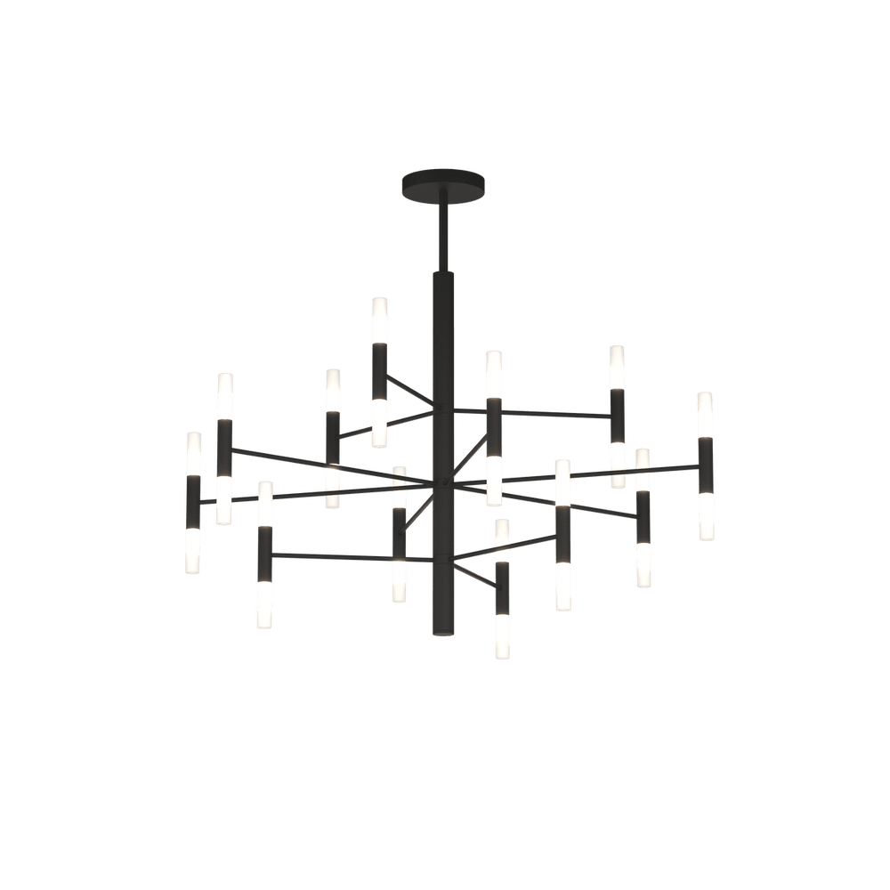Lampadario design moderno in metallo e acrilico lampadina G9