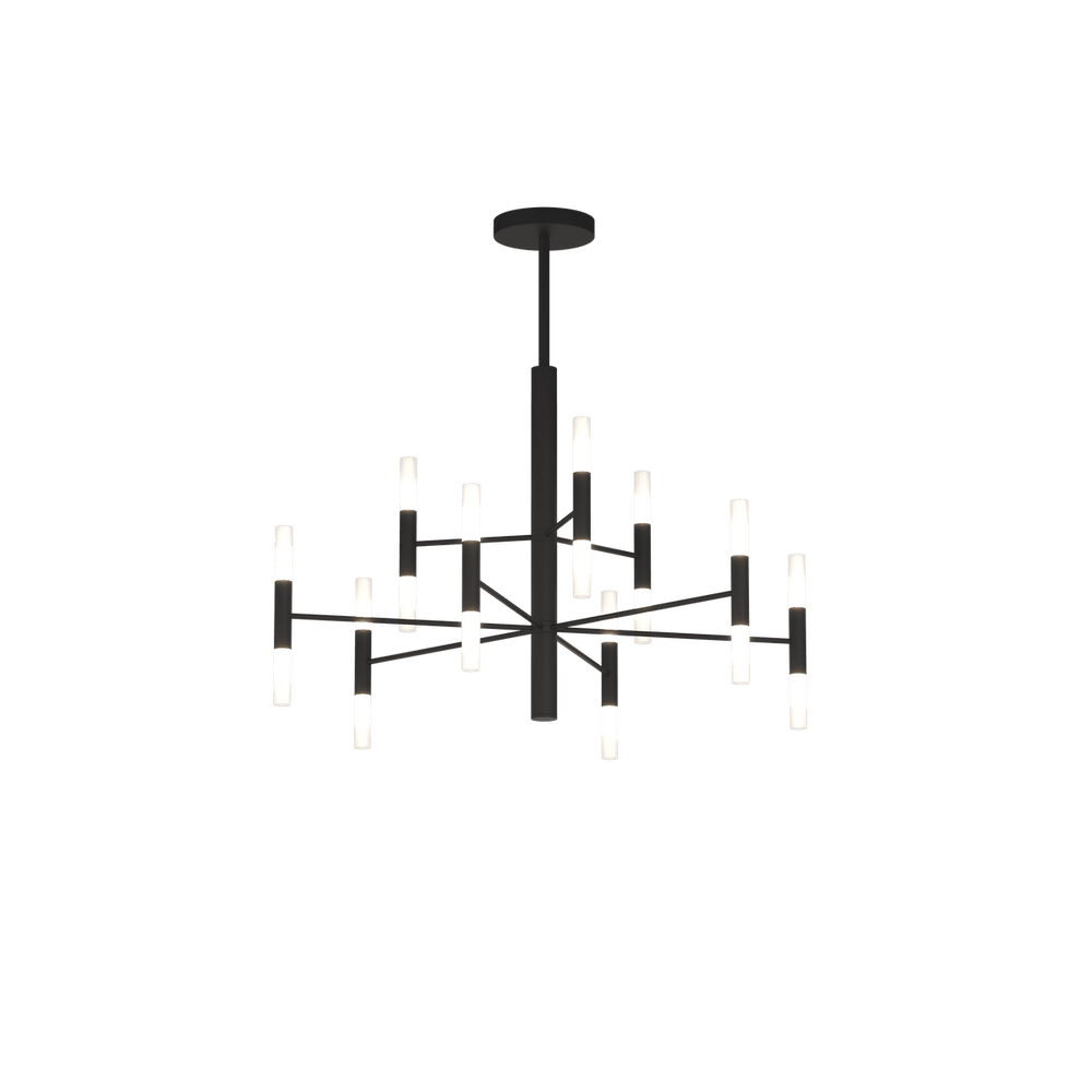 Lampadario design moderno in metallo e acrilico lampadina G9