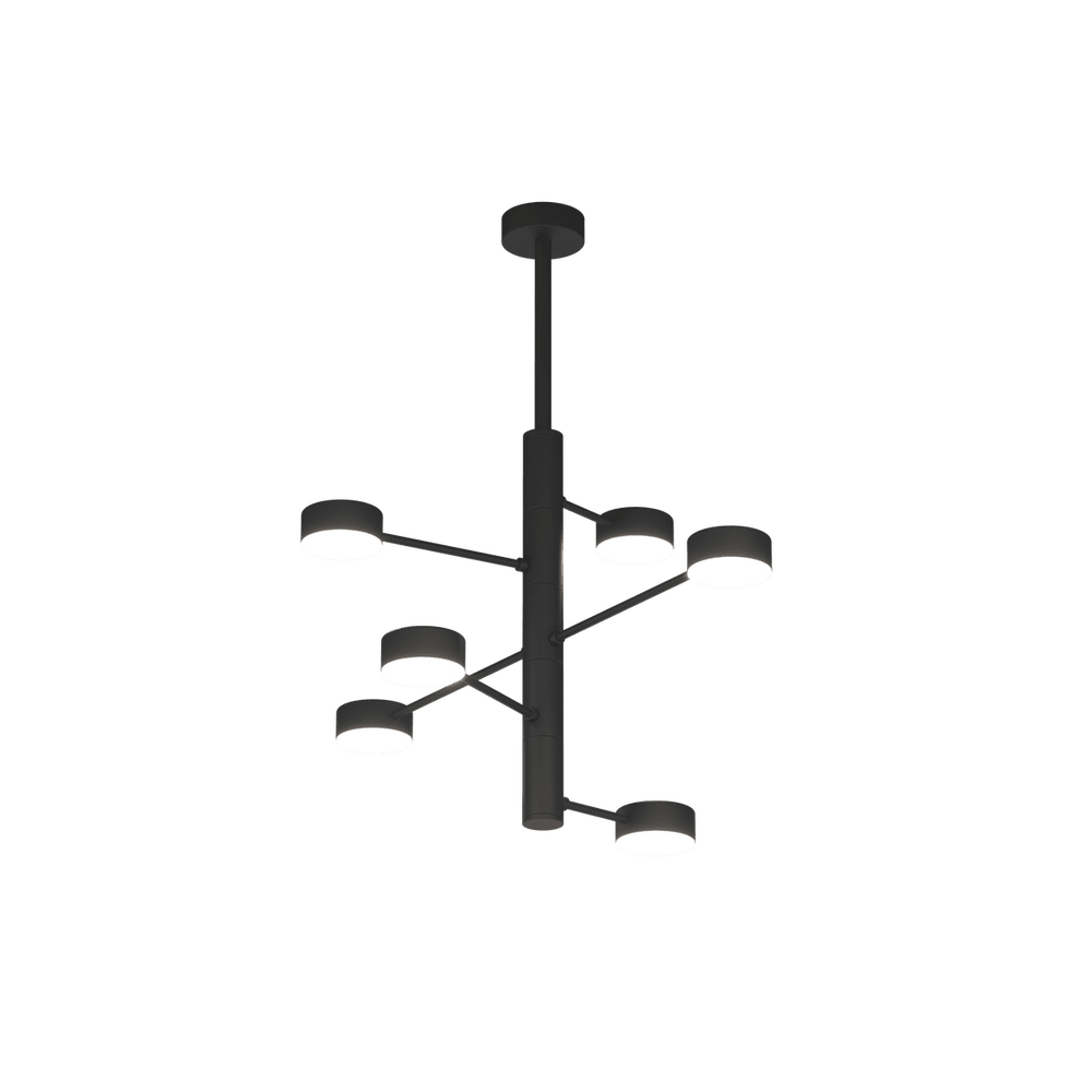 Lampadario moderno per cucina 6 luci GX53 diametro 65cm