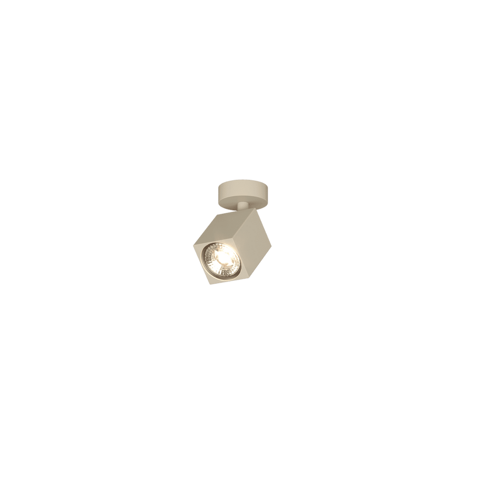 Faretto a spot moderno quadrato orientabile lampadina GU10