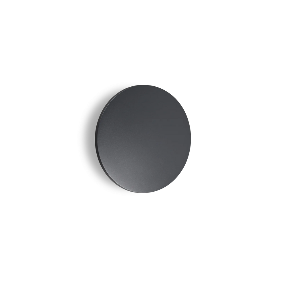 Applique da parete antracite esterno luce indiretta led