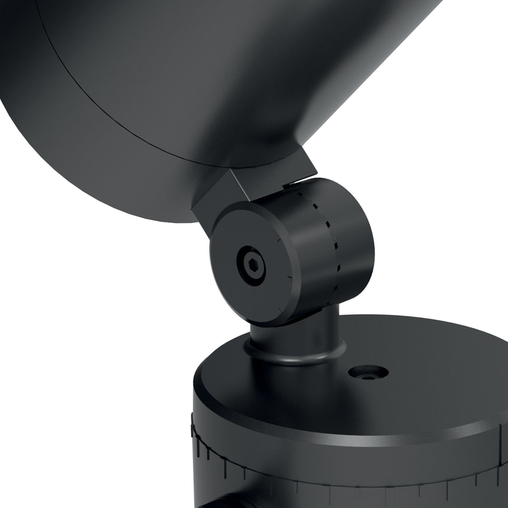 Faretto picchetto da giardino per esterno nero alluminio