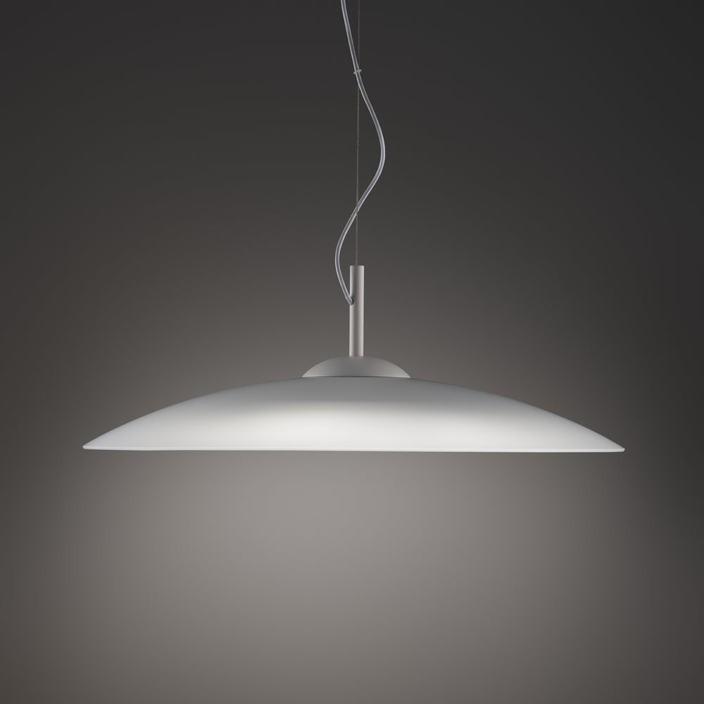 Lampadario da cucina diametro 60cm altezza regolabile bianco o nero