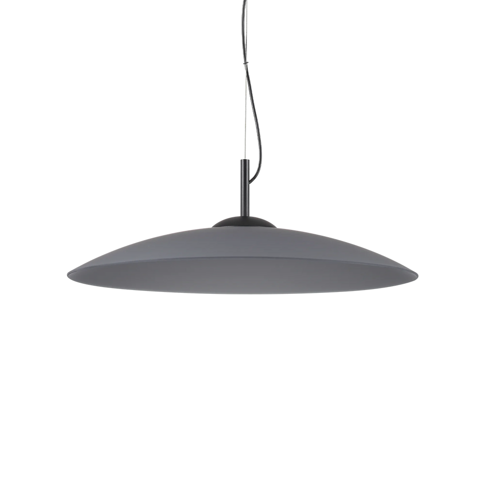 Lampadario da cucina diametro 60cm altezza regolabile bianco o nero