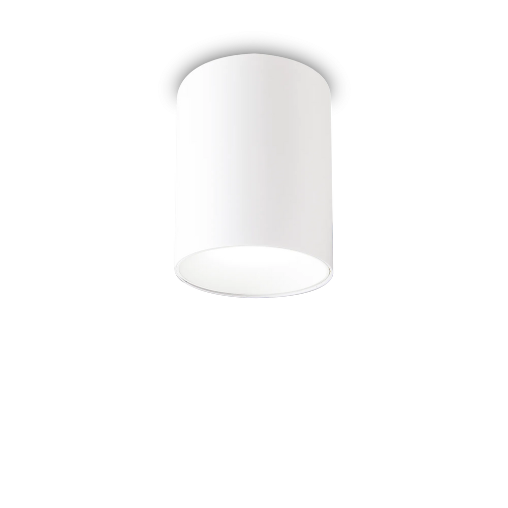 Faretto da soffitto bianco cilindro led diametro 4cm o 8cm