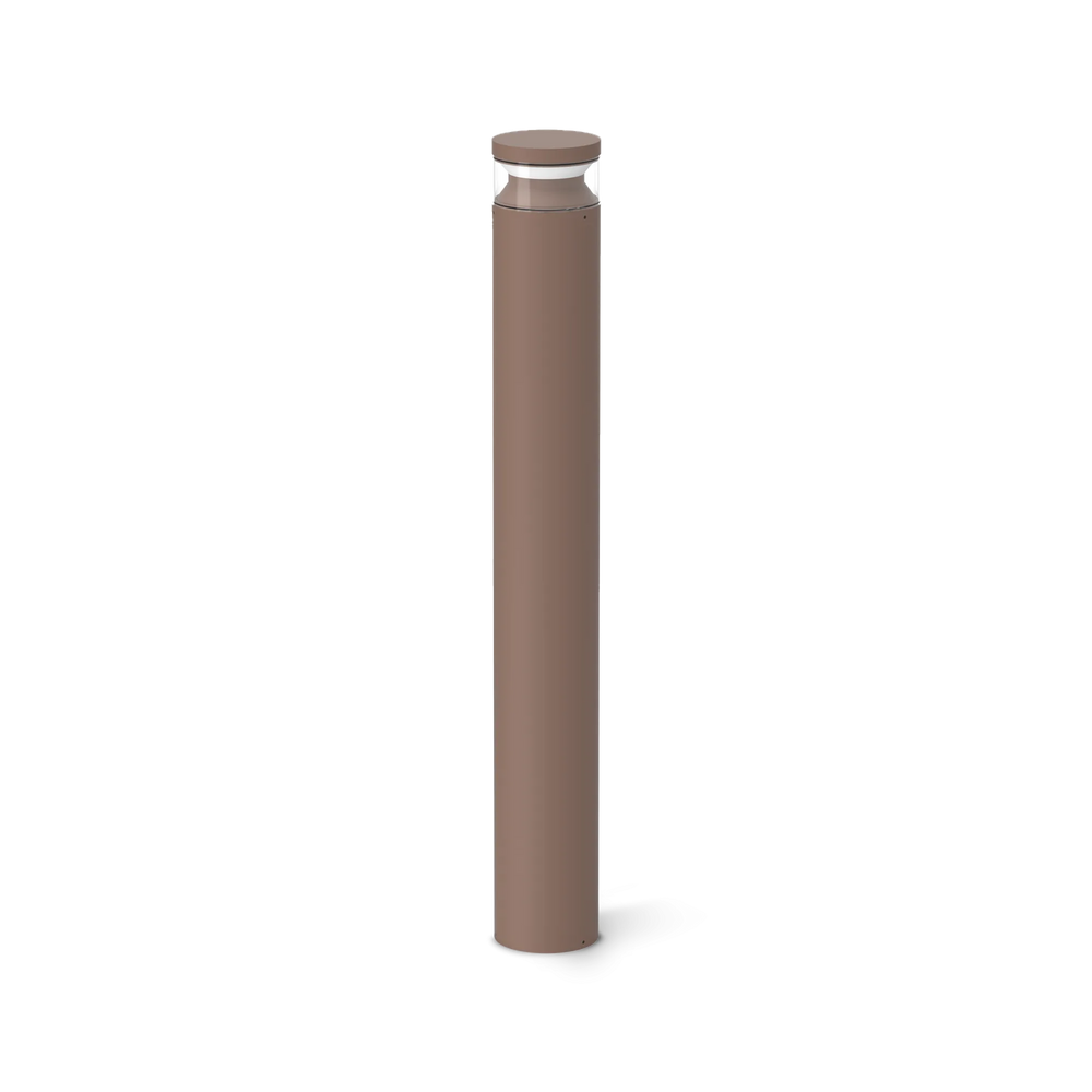 Lampione da giardino altezza 1 metro per esterno nero antracite caffè