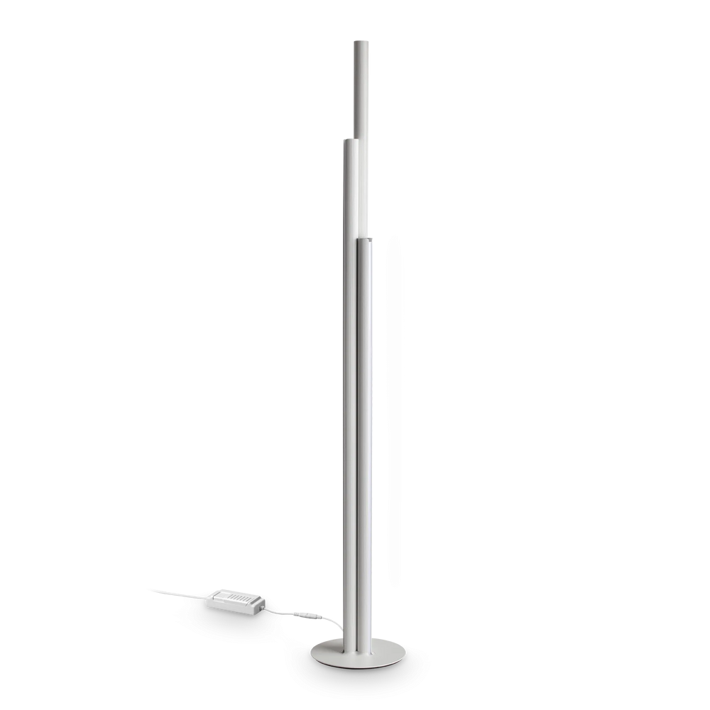 Piantana 3 luci led 3000k moderna