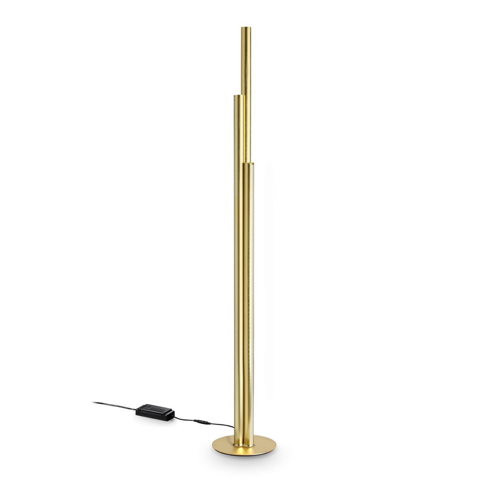 Piantana 3 luci led 3000k moderna