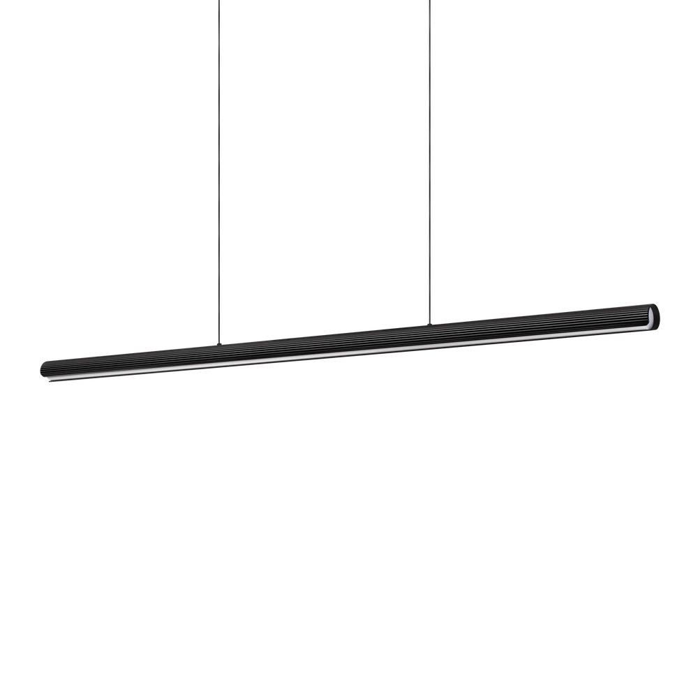 Sospensione moderna led tubo larghezza 140cm