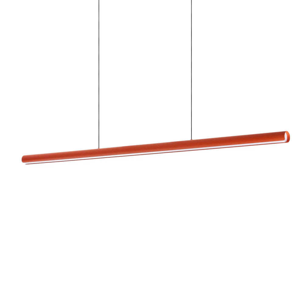 Sospensione moderna led tubo larghezza 140cm