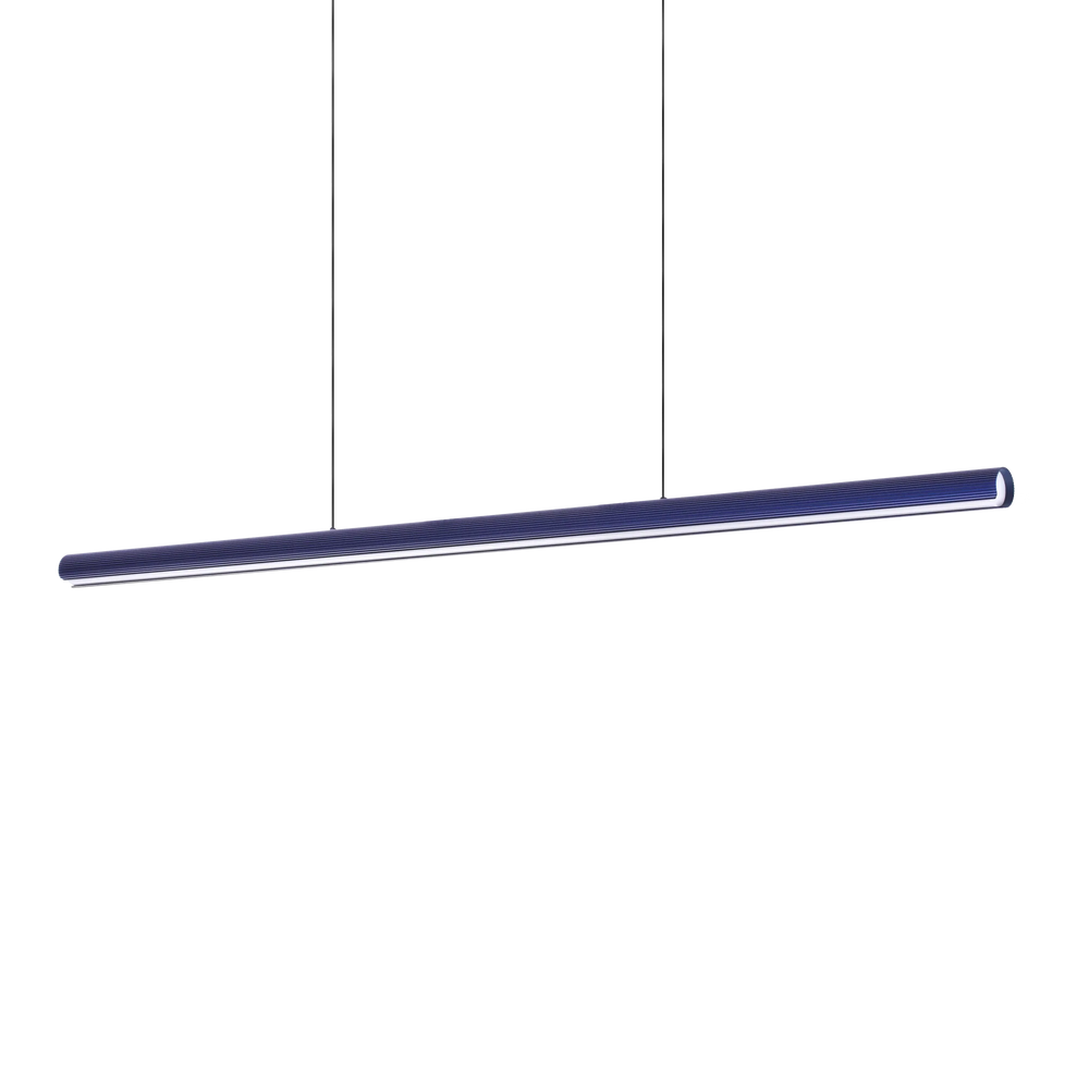 Sospensione moderna led tubo larghezza 140cm
