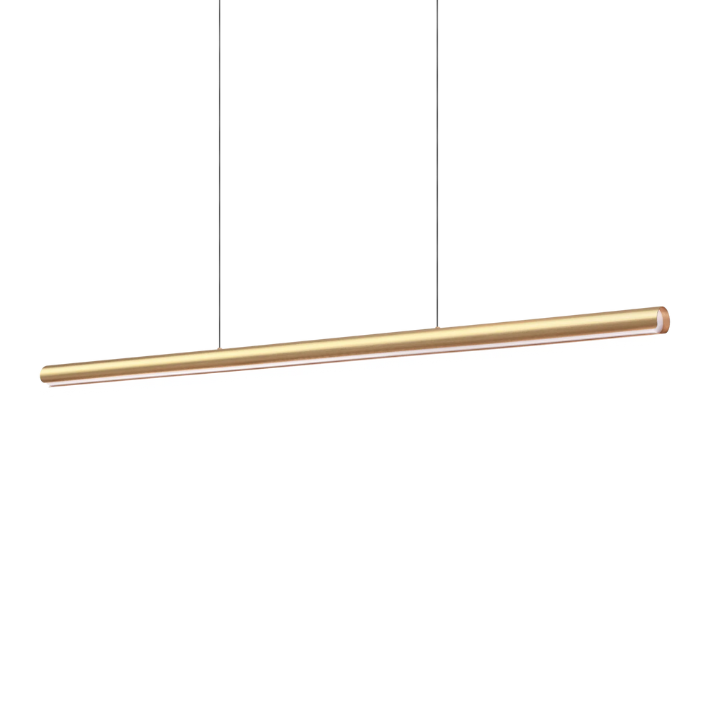 Sospensione moderna led tubo larghezza 140cm
