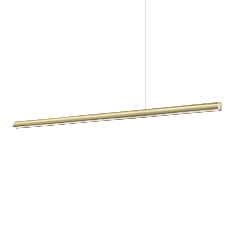 Sospensione moderna led tubo larghezza 140cm