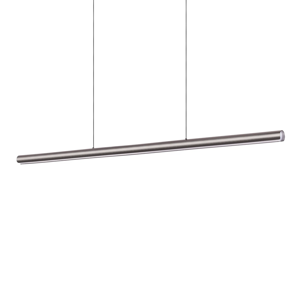 Sospensione moderna led tubo larghezza 140cm