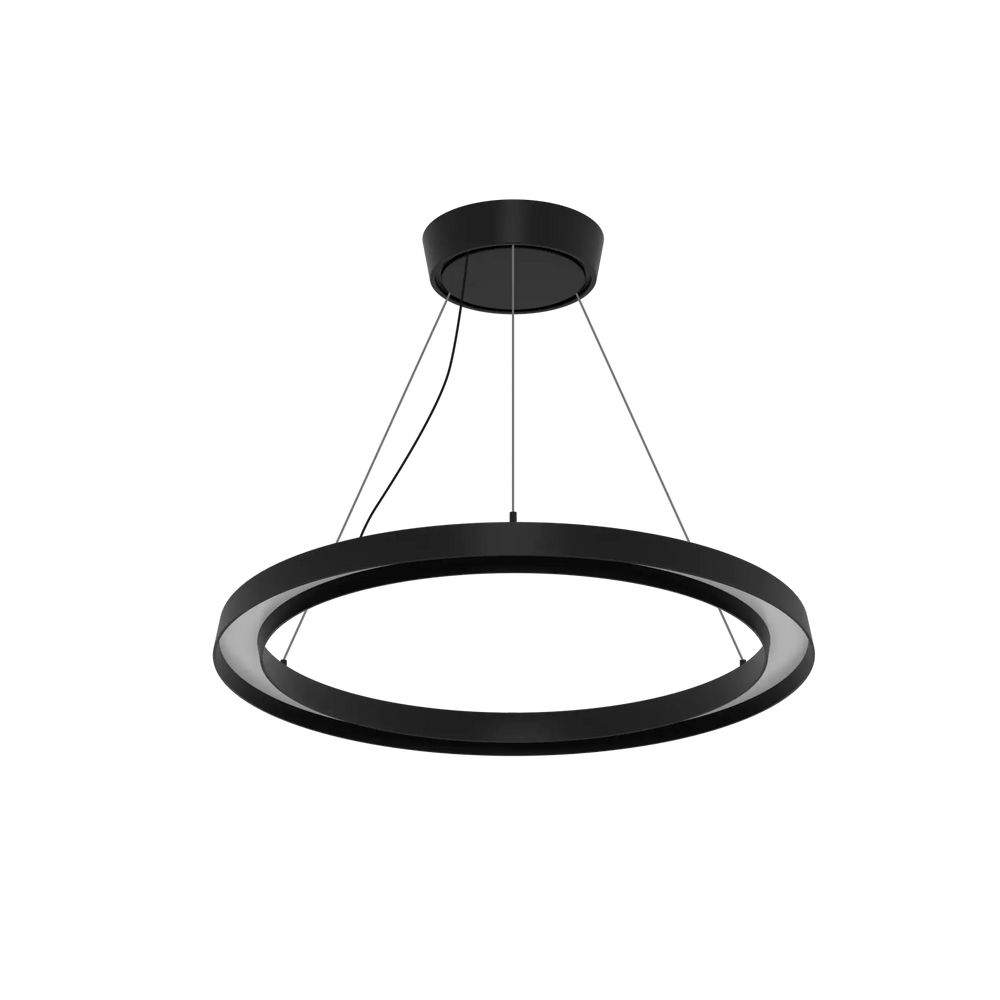 Linea Light Lira Sospensione da esterno moderna cerchio led 3000k