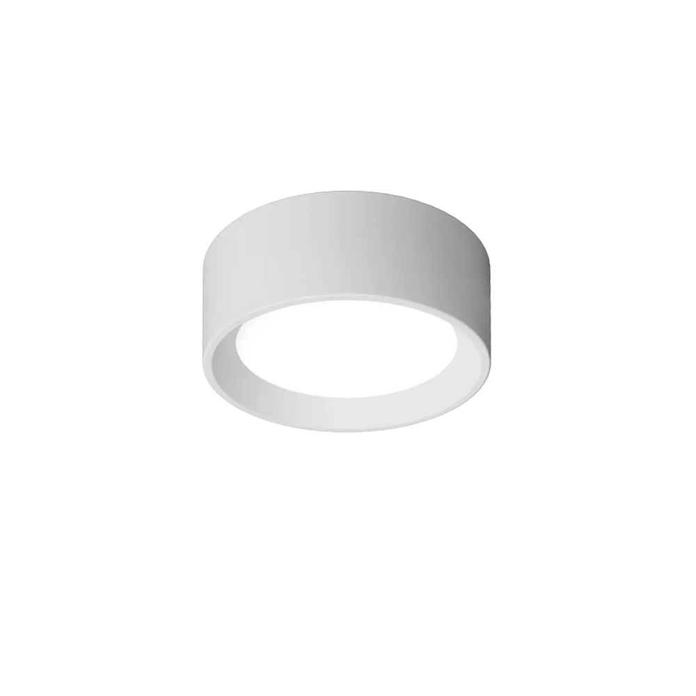 Linea Light Tara Mini Plafoniera bianca rotonda moderna led 3000k