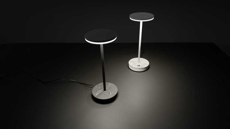 Linea Light Gemini Lampada da tavolo con dimmer