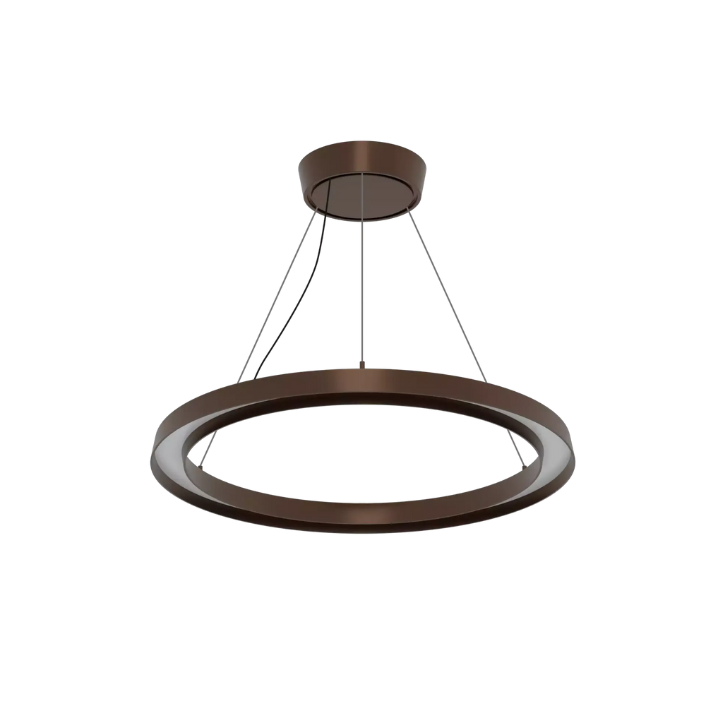 Linea Light Lira Sospensione da esterno moderna cerchio led 3000k