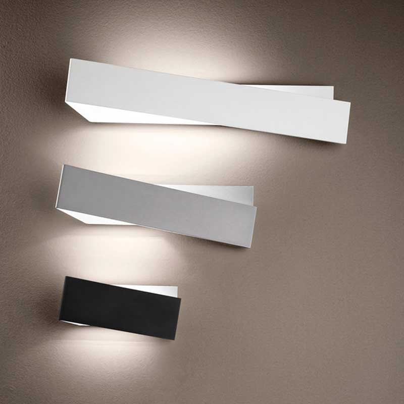 Linea light zig zag lampada da parete per interno design moderno